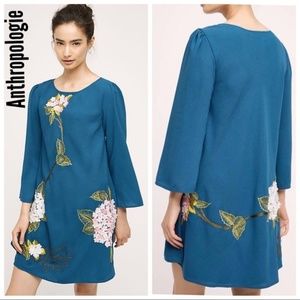 Anthropologie Dresses - NWT Varun Bahl Hydrangea Swing Dress - SZ 4 Anthropologie Dresses - NWT Varun Bahl Hydrangea Swing Dress - SZ 4